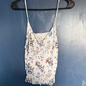 Floral Spaghetti Strap Top